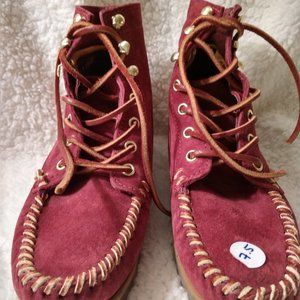 Sebago Six Degrees Suede (Nubuck) Ankle Boots SZ 7.5